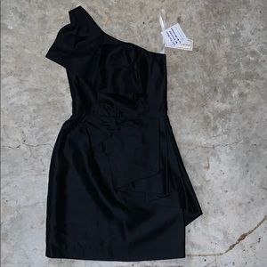 Off the shoulder cocktail dress